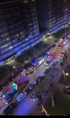 Les secours déployés en nombre pour un incendie à Bruxelles