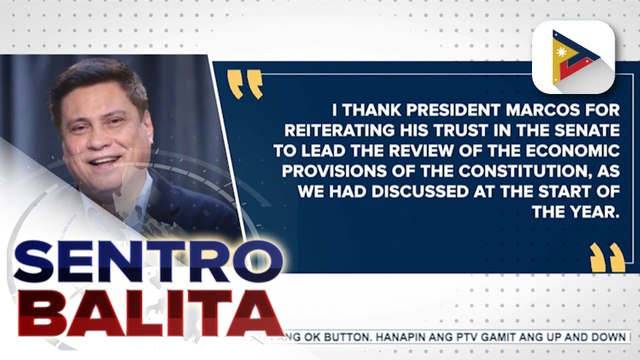 Mga Senador, ikinalugod ang pahayag ni PBBM na Senado ang dapat manguna sa pag-review ng pag-amyenda sa Kontitusyon