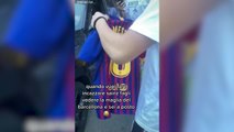 Carlos Sainz se niega a firmar una camiseta del Barça