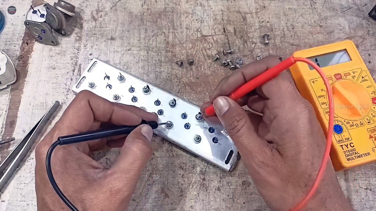 2n3055 transistor amplifier wiring | 2n3055 transistor check |2n3055 amplifier