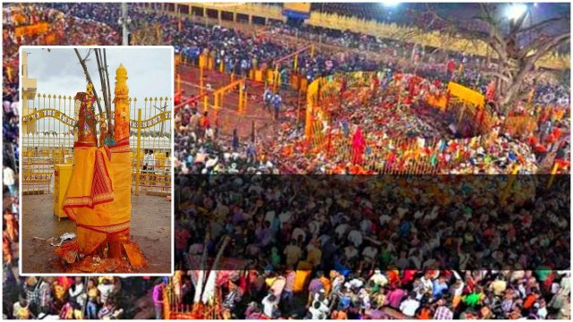 Medaaram Sammakka Saaralamma Jathara... మహాజాతరలో ఇసుక వేస్తే రాలనంత జనం | Telugu Oneindia