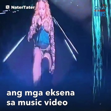 Madonna, natumba sa stage! | GMA Integrated Newsfeed