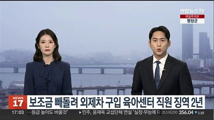 보조금 13억 빼돌려 외제차 구입…육아센터 직원 징역 2년