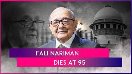 Fali Nariman Dies: Renowned Jurist And Senior Lawyer Passes Away At 95