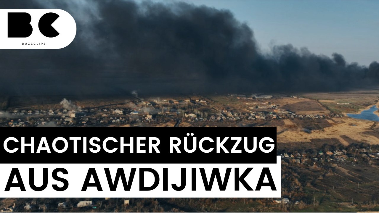 Awdijiwka: hunderte ukrainische soldaten bei rückzug gefangen!