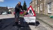 Bad Potholes: Residents fish, play golf in protest of town's roads