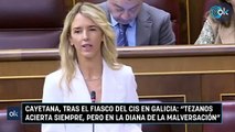 Cayetana, tras el fiasco del CIS en Galicia: 