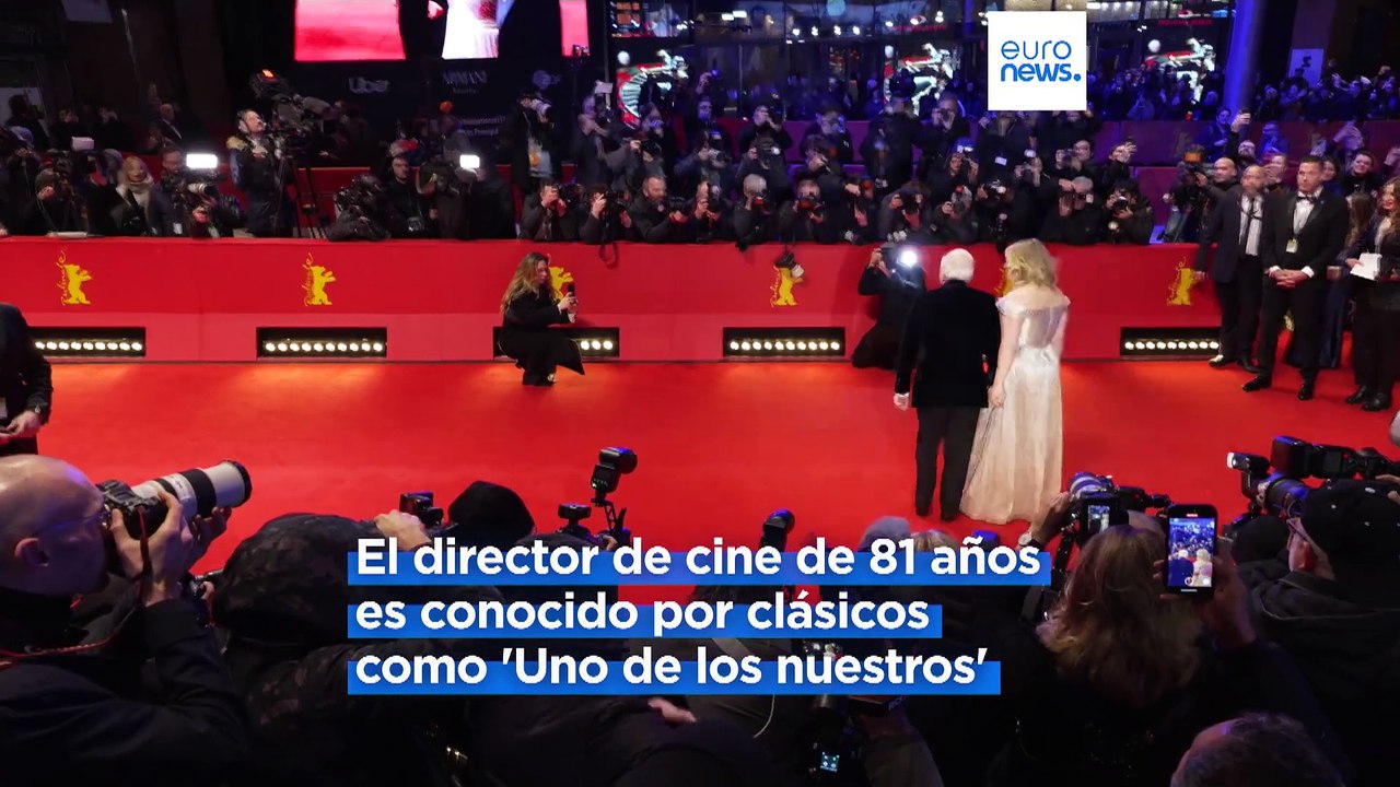 Martin Scorsese es galardonado con el Oso de Oro honorífico en la Berlinale