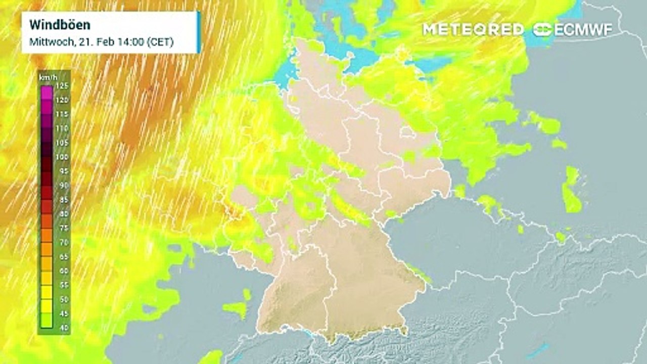 Orkan- und Sturmböen! Orkanrief Wencke trifft am Donnerstag auf Deutschland!