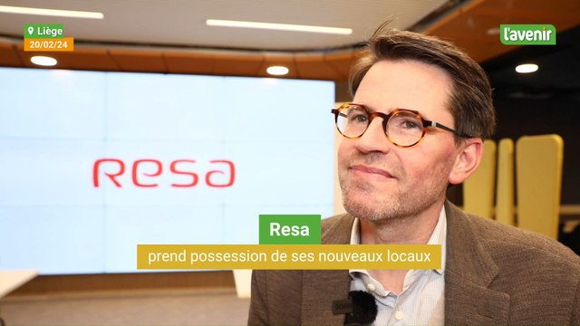 Resa prend possession de ses nouveaux locaux