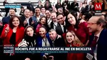 Xóchitl Gálvez se registra como candidata presidencial por el Frente Amplio por México