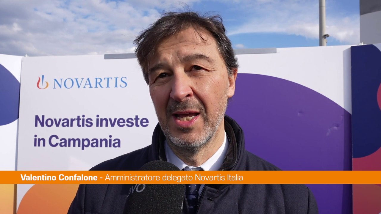 Novartis, Confalone "Da Torre Annunziata esportiamo in tutto il mondo"