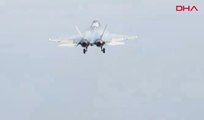 Milli muharip uçak Kaan'ın yeni görüntüleri paylaşıldı