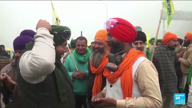 With cranes and excavators, Indian farmers prepare to march on capital