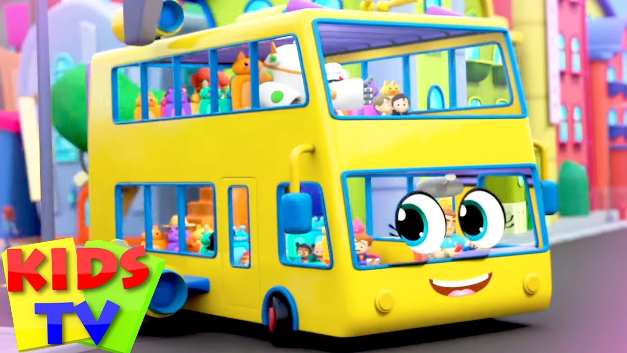 Wheels On The Bus + More Nursery Rhymes for Babies  Kids Songs  Super Supremes  Kids Tv