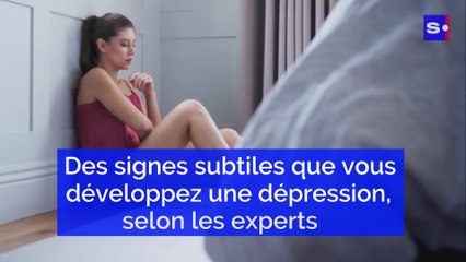 Des signes subtiles que vous développez une d pression selon les experts