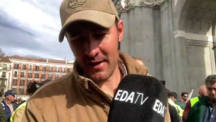EDATV habla en exclusiva con el dueño del buey soltado en la Puerta de Alcalá