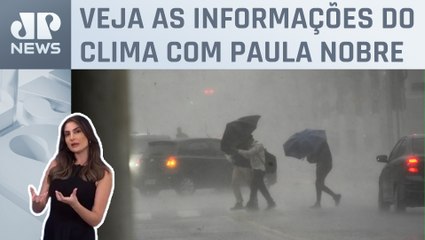 Chuva volumosa atinge a região Centro-Oeste nesta quarta (21) | Previsão do Tempo