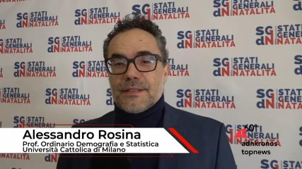 Rosina: "Italia in denatalità da 40 anni"