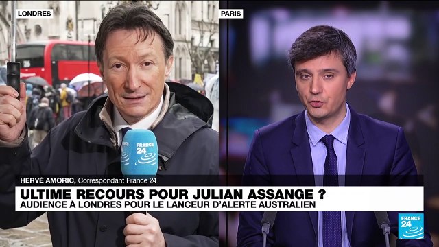 Royaume-Uni : la défense de Julian Assange se bat pour un dernier recours contre son extradition