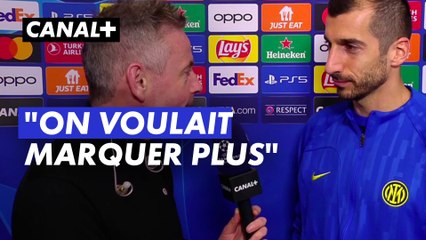 Henrikh Mkhitaryan : "On voulait marquer plus de but"