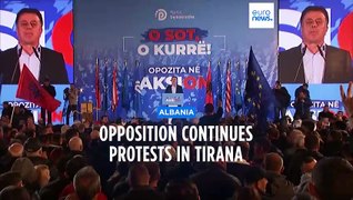 Protests erupt in Albania against alleged government corruption