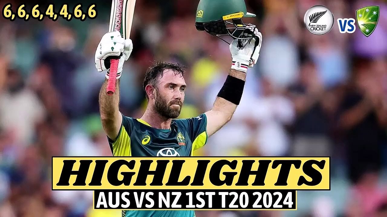 Australia vs New Zealand 1st T20 Highlights 2024 | Aus vs NZ