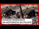 Homens armados fazem arrastão em avenida movimentada do RJ