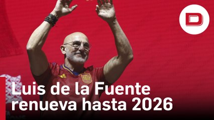 Luis de la Fuente, renovado como seleccionador hasta el Mundial 2026