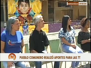 Sector comunero de la pquia. Petare dio sus aportes para las 7 transformaciones