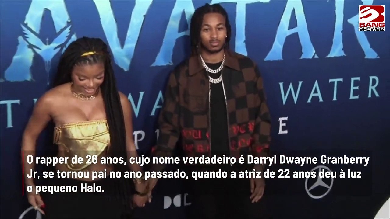 "Simplesmente aconteceu", confessa DDG sobre gravidez de Halle Bailey
