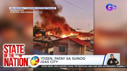 Hindi bababa sa 30 bahay, nasunog | SONA