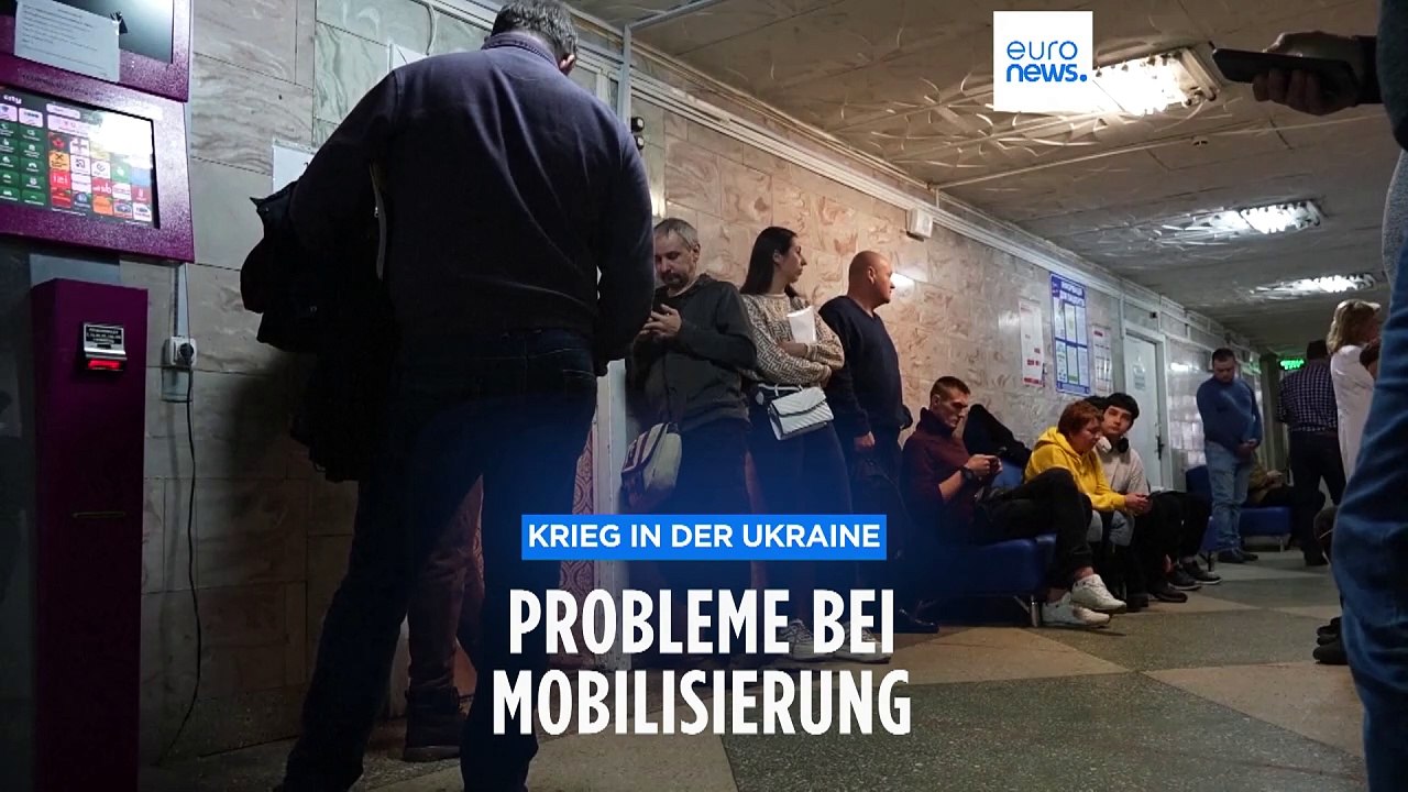 Angst vor dem Krieg: Ukraine hat Probleme bei der Mobilisierung
