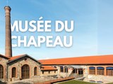 Vu aérienne de Chazelles-sur-Lyon : l'Atelier musée du Chapeau