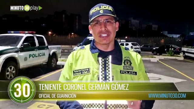 Capturados tres asaltantes de establecimientos comerciales y transeúntes en Bogotá