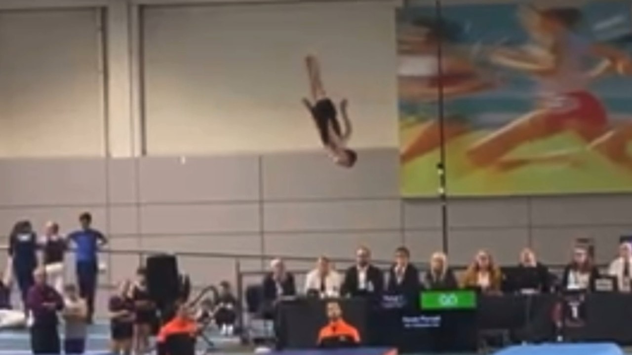 Local Boy wins trampoline competition and hopes for trampoline career ...