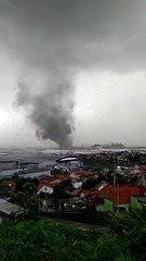 Angin Puting Beliung di Rancaekek, Kabupaten Bandungm