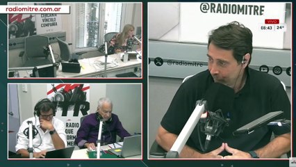 El gobernador  Gustavo Saenz  es entrevistado por  Eduardo Feinmann  para  Radio Mitre