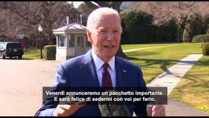 Gli Usa annunceranno sanzioni "importanti" contro la Russia venerdì