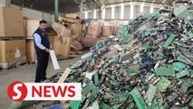 Illegal ewaste disposal plant with laundry list of offences raided in Seremban