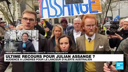 Ultime recours pour Julian Assange - Sujet de France 24