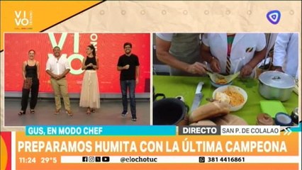Nota desde San Pedro de Colalao en Vivo Verano 05-02-24