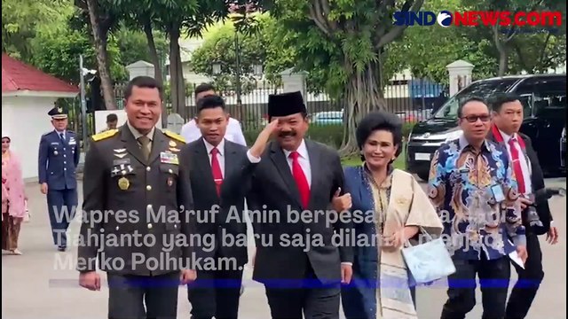 Pesan Untuk Menko Polhukam Hadi Tjahjanto, Wapres: Jaga Kondusifitas Pasca Pemilu