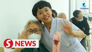 Young Chinese strike gold in caring for the silver-haired