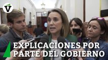 Cuca Gamarra pide explicaciones a Pedro Sánchez sobre la posible vinculación de Ábalos en el caso de las mascarillas