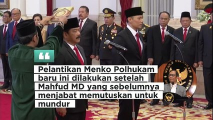 Hadi Tjahjanto Dilantik Presiden Jokowi Sebagai Menko Polhukam Baru