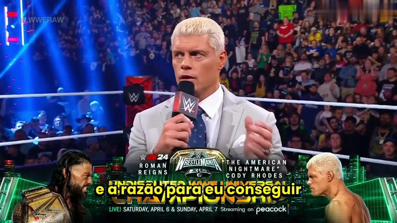 Seth oferece ajuda a Cody contra a Bloodline - Legendado PT-BR