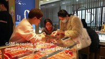 Youth appetite for gold rises as Chinese economy loses lustre