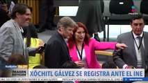 Xóchitl Gálvez se registra como candidata a la presidencia