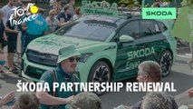 Škoda partnership renewal #TDF #TDFFAZ